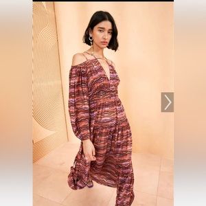 Ulla Johnson Marguerite dress in Purple Sapphire